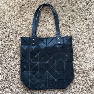 Geometric Black Bag